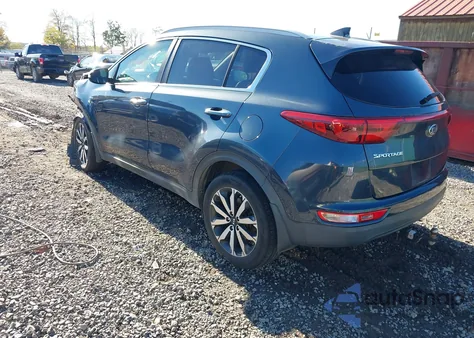 2017 Kia Sportage Ex z USA, uszkodzony, nr VIN KNDPNCAC3H7163822